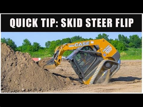 skid steer tipping over|skidsteer flipping over review.